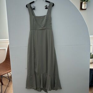 Show Me Your MuMu - Claire Midi Dress - Miss Green Crisp - medium